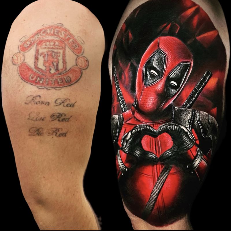 Cover-up tattoo — ls Tattoo Studio Tattoo Studio